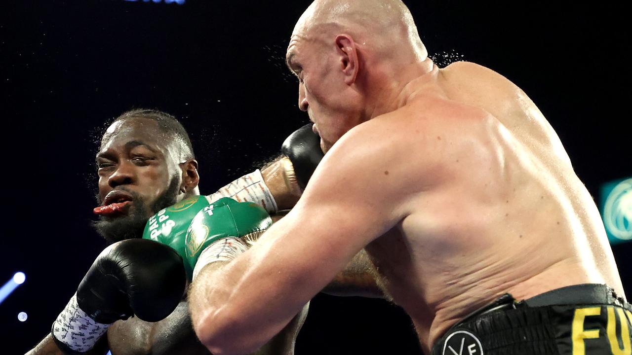 Deontay Wilder compared himself to a zombie in his fight against Tyson Fury. (Photo by Al Bello/Getty Images)