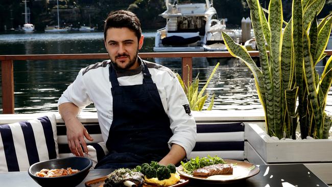 Chiosco’s head chef Mattia Rossi.