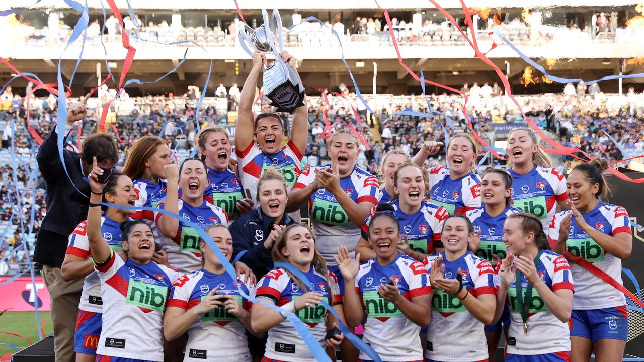 The Knights showed how important recruitment was in the NRLW. Picture: Cameron Spencer/Getty Images