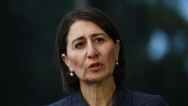 Premier Gladys Berejiklian says she appreciates the sacrifices people have made. Picture: AAP Image/Dean Lewins