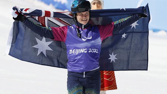 Bronze medallist Ben Tudhope will carry the Australian flag in the closing ceremony. Picture: Getty Images