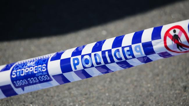 SYDNEY, AUSTRALIA - Newswire Photos - MAY 23 2023: A general stock view of Police tape on a crime scene in Sydney. Picture : NCA Newswire / Gaye Gerard