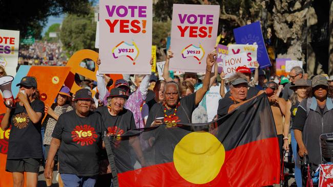 Cathy Freeman says the Voice will ensure young Indigenous children get an ‘equal’ chance at the best start in life. Picture: Andrew Leeson/AFP