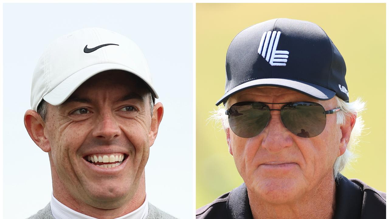 Rory McIlroy and Greg Norman have been key figures in the feud between the PGA Tour and LIV Golf.