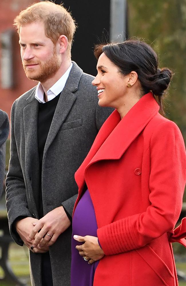 JANUARY 14, 2019 - Where: Birkenhead, England. Wearing: Sentaler coat and Babaton dress. Picture: Paul Ellis/AFP