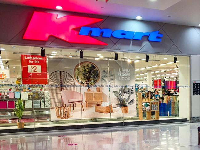 Supplied photograph of Kmart Grand Plaza Shopping Centre in Browns Plains for COVID-19 tracing, August 23, 2020 - Picture: Supplied NO BYLINE