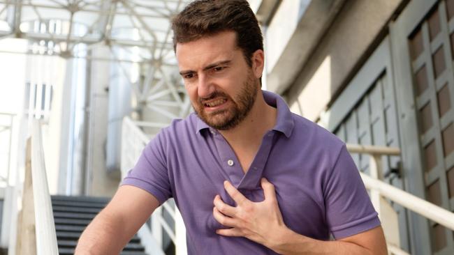 People who react strongly to stress face the risk of heart disease.