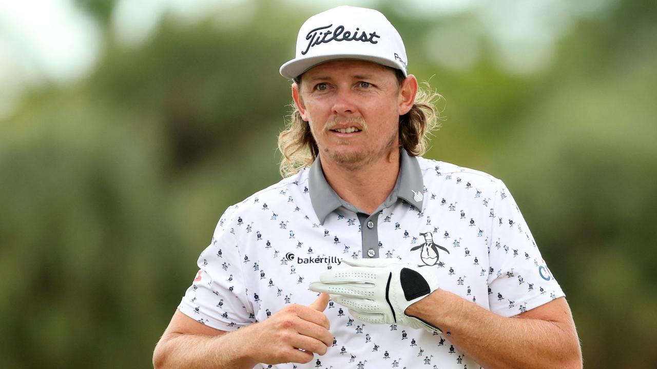 DORAL, FLORIDA - OCTOBER 20: Captain Cameron Smith of Ripper GC looks on during Day One of the LIV Golf Invitational - Miami at Trump National Doral Miami on October 20, 2023 in Doral, Florida. Cliff Hawkins/Getty Images/AFP (Photo by Cliff Hawkins / GETTY IMAGES NORTH AMERICA / Getty Images via AFP)