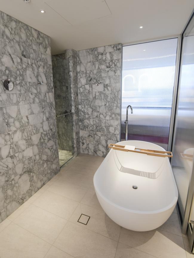 A spacious bathroom one of the 285 rooms. Picture: RoyVphotography