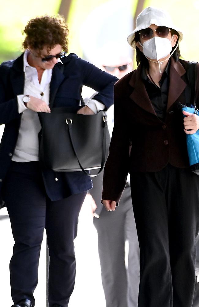 Messages from Zhao meant the murder victim’s mother Rongmei Yan, left, believed she was alive for some time after her death. Picture: NewsWire / John Gass