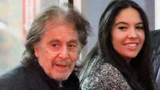 Al Pacino is set to become a dad again. Picture: The Hollywood JR/Backgrid