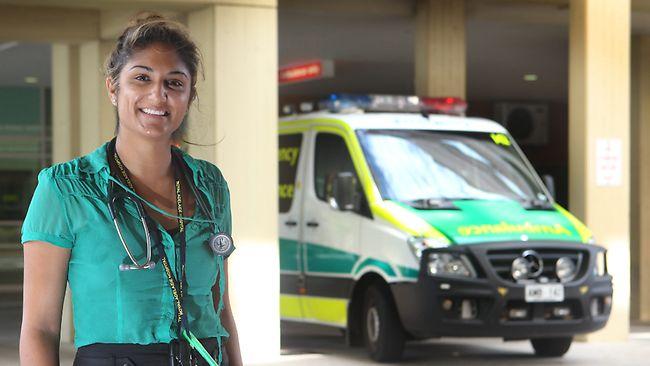 The numbers of women doctors is on the increase. 24yo Preeya Maharaj is an intern at RAH. Picture: Dean Martin