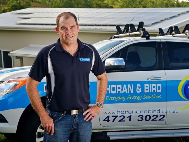 John Horan, founder of Townsville-based Horan & Bird, which claims to be one of Australia’s largest commercial solar companies. The company was voted Australian Small Business of the Year in 2012 and Regional Employer of the Year in 2014.  Picture: Supplied