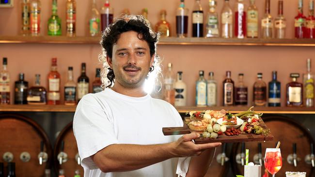 Restaurateur Oli Frost preparing to launch Lucia Tapas in Tugun. Picture: Adam Head