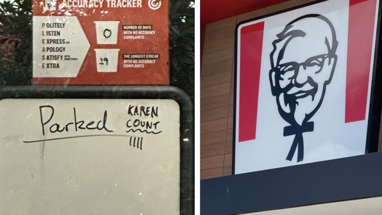 Mackay Northern Beaches KFC caught with Karen Count at drive through ...