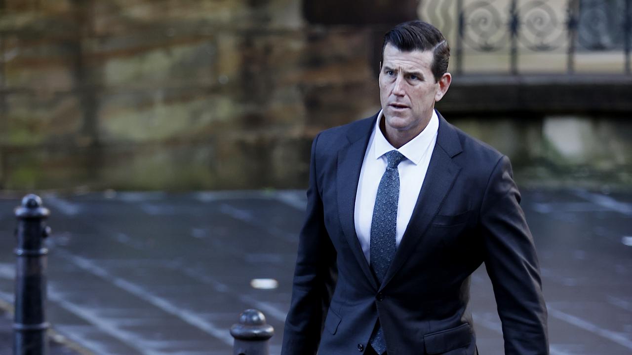 The Federal Court told has been told investigations into alleged war crimes “overlap” with Ben Roberts-Smith’s defamation proceedings. Picture: NCA NewsWire / Dylan Coker