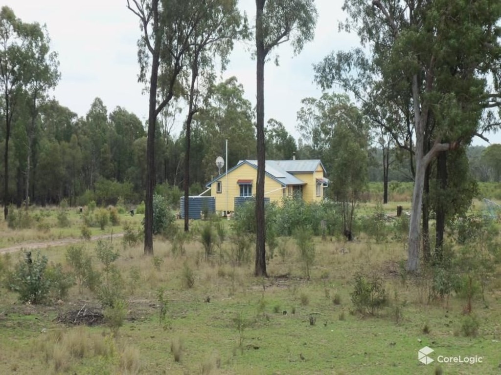 The Wieambilla property on the Western Downs where two police officers were gunned down by brothers Gareth and Nathaniel Train.