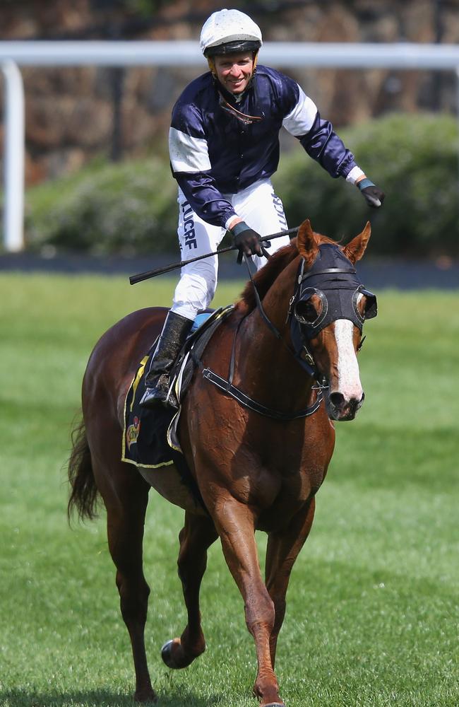 Kerrin McEvoy returns to scale victorious aboard The United States. Picture: Gett Images