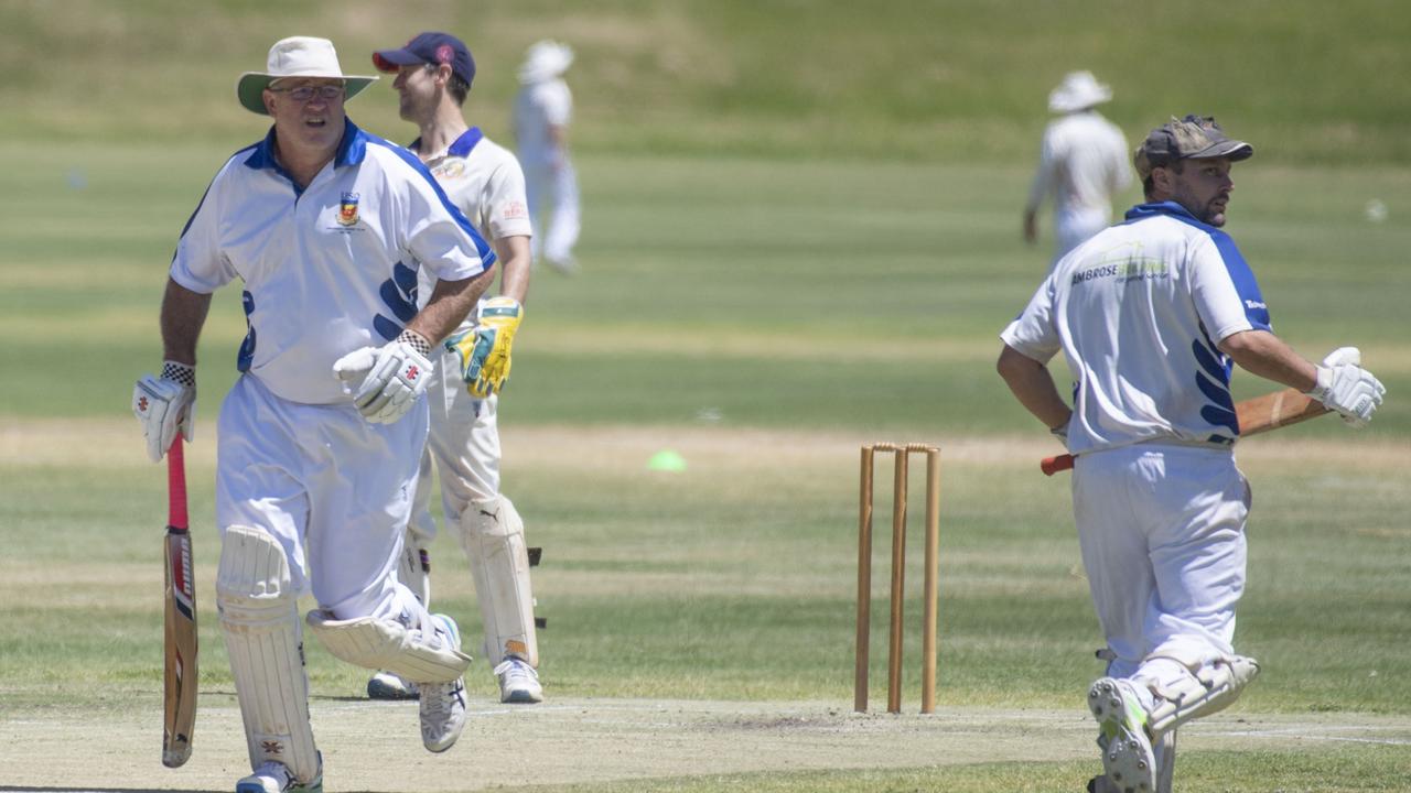 John Littleproud bats for Uni. Picture: Nev Madsen.