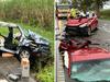 Bruce Highway crash at Bemerside, north of Ingham.