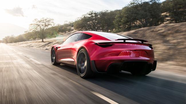 The Tesla Roadster promises other-worldly performance.