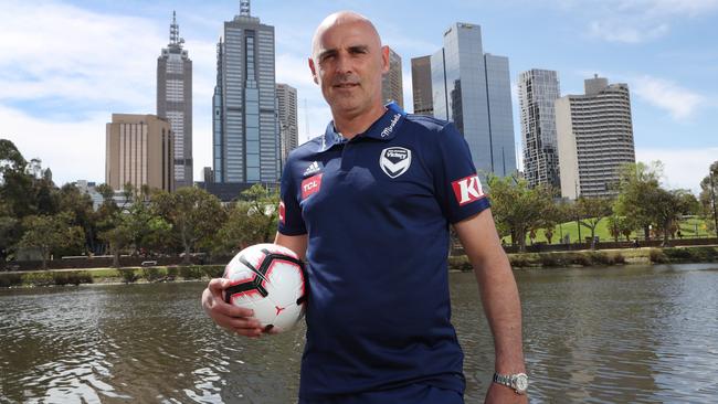 Melbourne Victory coach Kevin Muscat. Picture: AAP