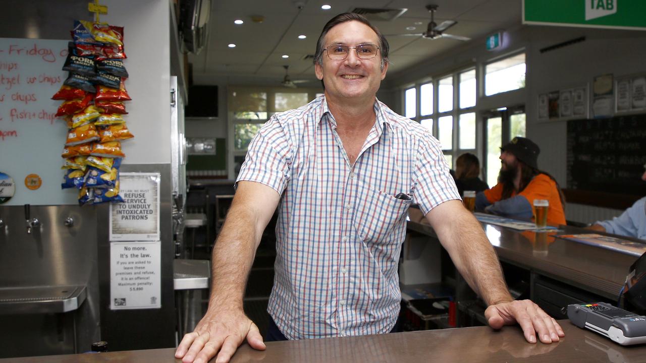 Veresdale Hotel publican Leon Mills says the farmyard death has shocked the tight-knit local community. Picture: Tertius Pickard