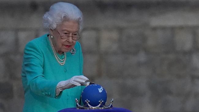 The flaming tributes will be seen in 54 Commonwealth capitals across five continents, from Tonga and Samoa in the South Pacific to Belize in the Caribbean. Picture: AFP