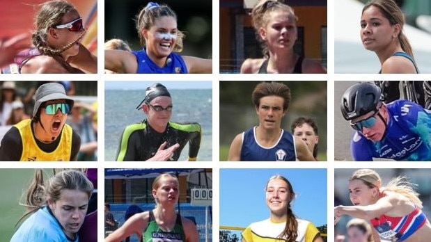 Some of the teenagers to cheer for at the Commonwealth Youth Games.