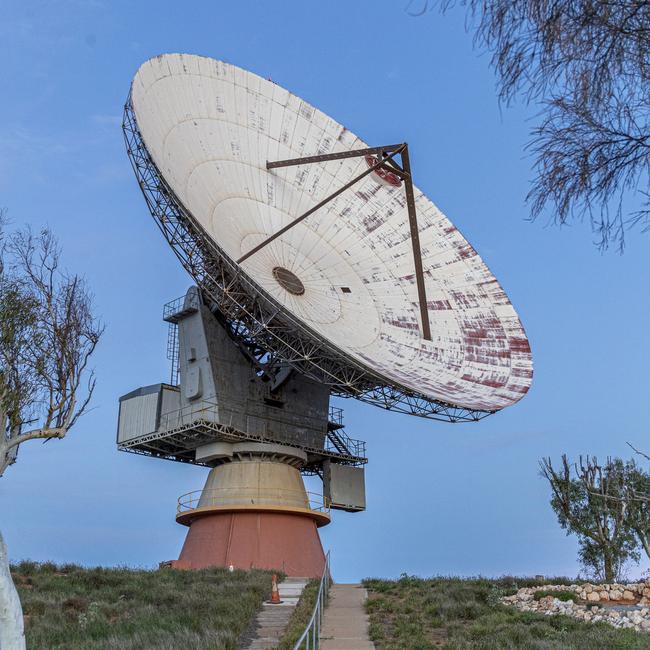 After the conclusion of Skylab, routine operations at the Carnarvon Tracking Station ceased, and it was repurposed by Radio Australia until 1996. Picture: Jon Gellweiler/news.com.au