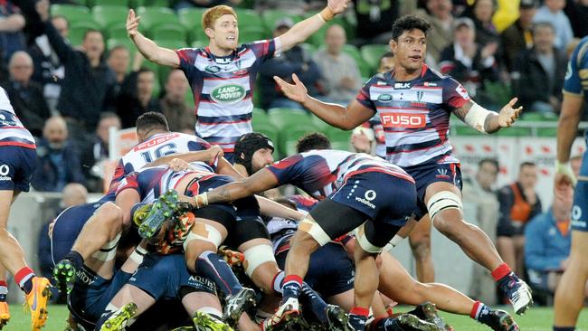 An ARU spokesman has rejected the idea of a merger between the Brumbies and Rebels.