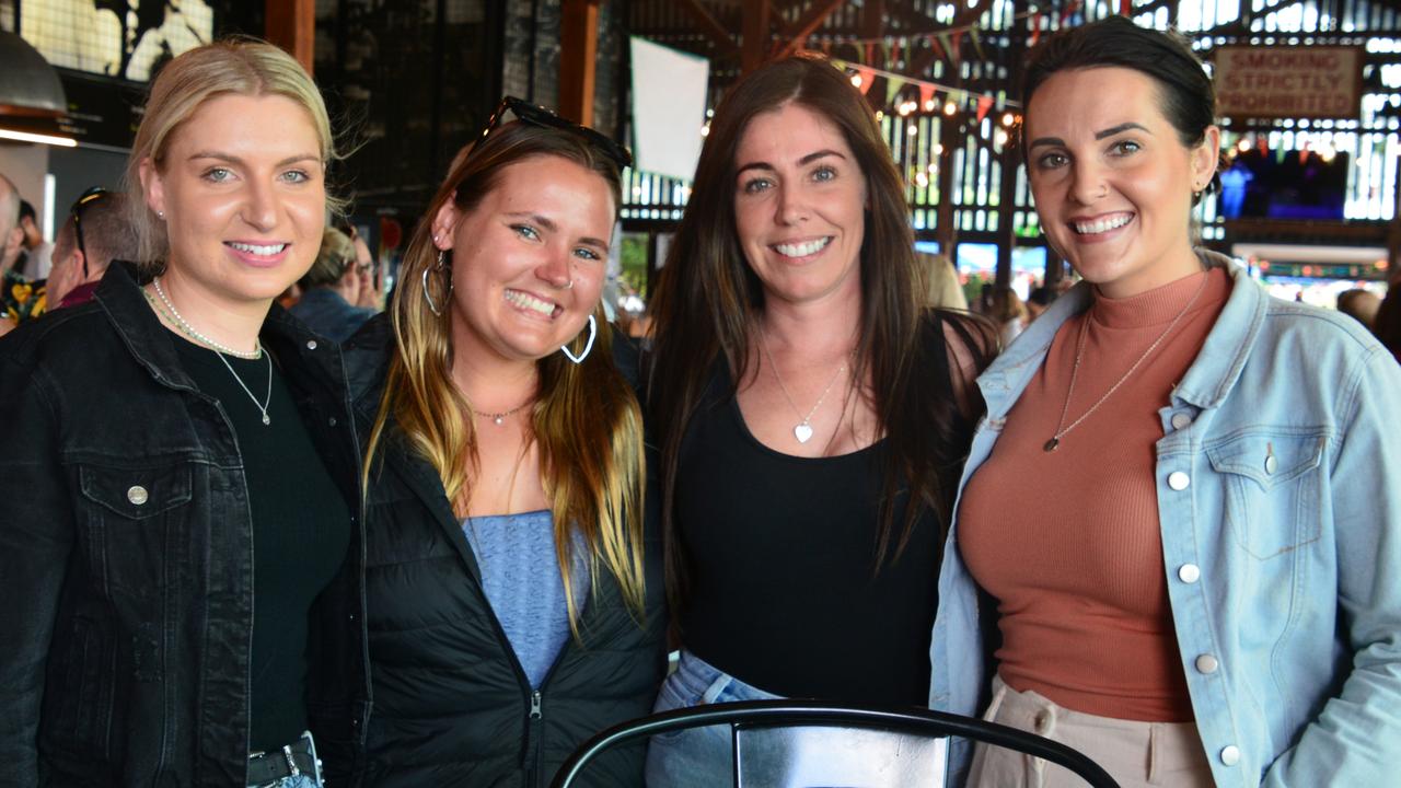 Local craft spirits and specialty cocktails were a feature of the Hemingway’s Brewery Festival of Spirits on July 7: Emily McCaffery, Bree Love, Feuse Johnston and Joanie Strattman. Picture: Bronwyn Farr