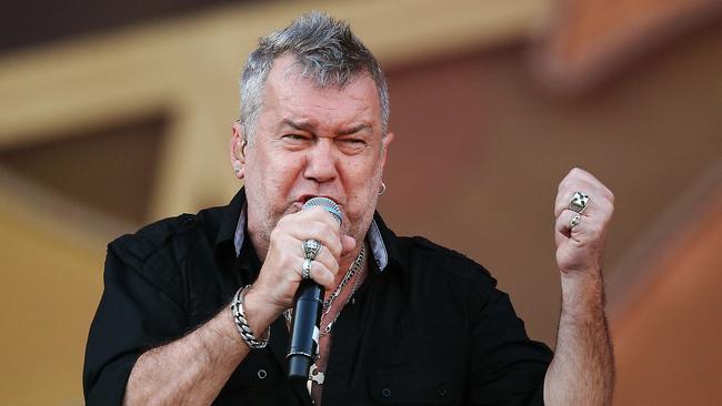 Jimmy Barnes performs live ahead of The Rolling Stones at Adelaide Oval. Picture: Morne de Klerk / Getty Images