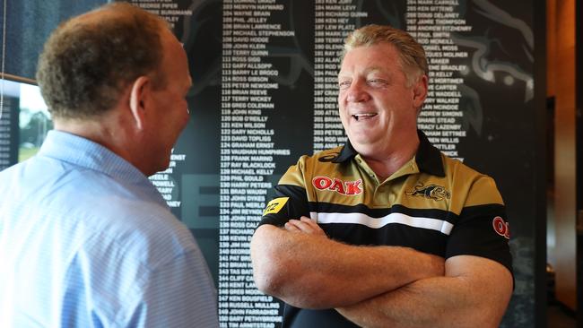 Phil “Buzz" Rothfield has grilled Phil "Gus" Gould on issues at the Panthers. File photo