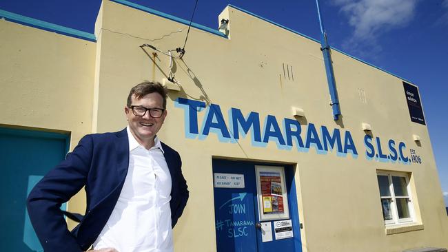 Labor candidate Tim Murray also listed climate change action in his election material Picture: John Appleyard