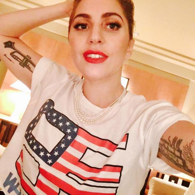 2016 US Election via social media ... Lady Gaga, 