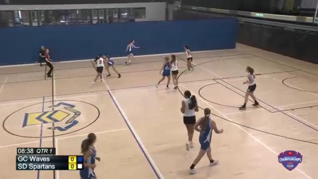 Replay: Basketball Queensland Under-16 State Championships - Gold Coast Waves vs Southern Districts Spartans (Div 1)