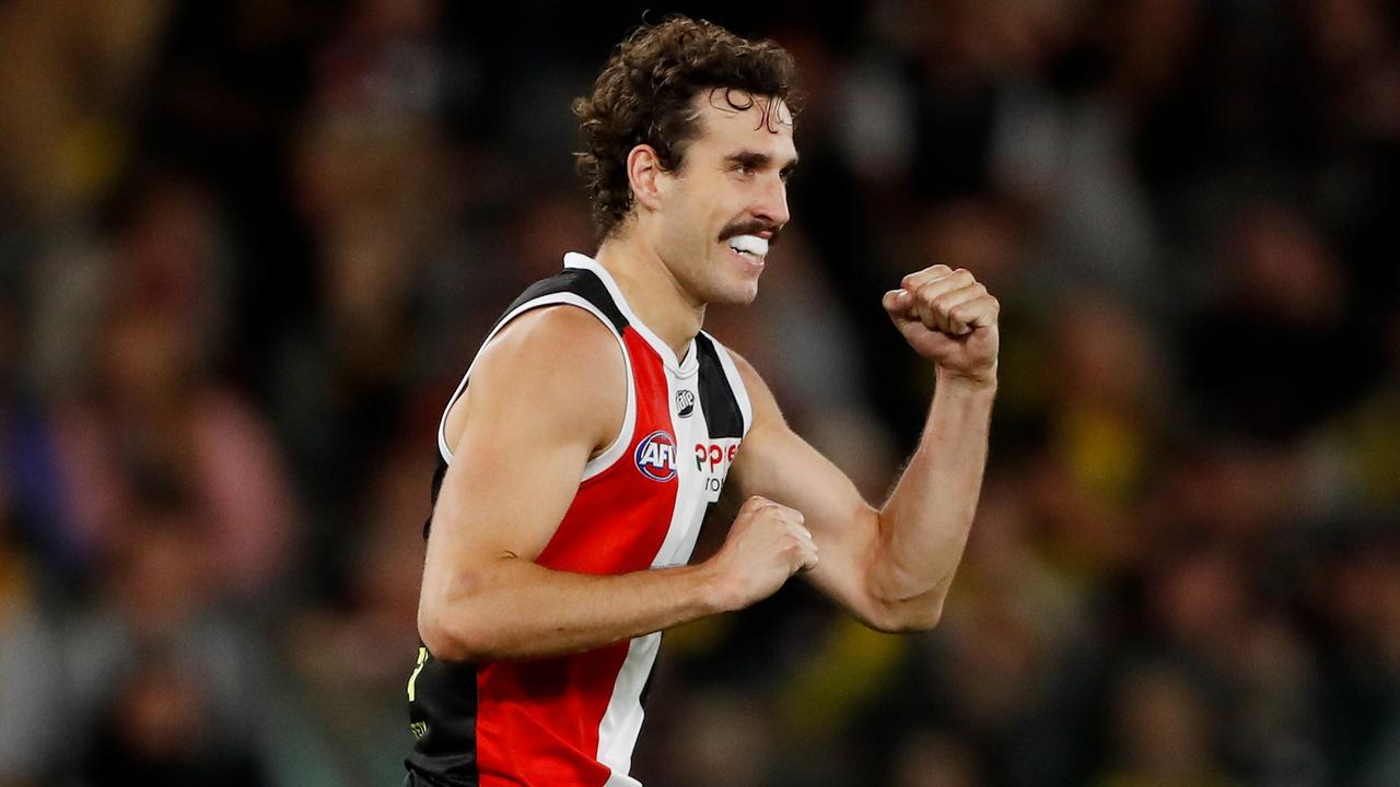 Max King was unstoppable in the final quarter against Richmond. Picture: Dylan Burns/AFL Photos via Getty Images