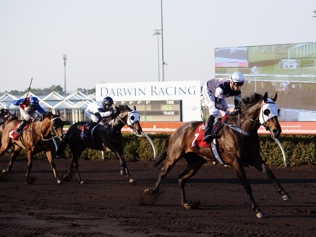 The Bureau of Meteorology have said it will be a sunny, still day in Darwin, making for a great day for punters at the Darwin Cup. Picture: KERI MEGELUS