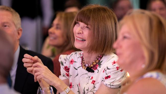 Fashion editor Anna Wintour at the 2019 Australian Open Inspirational Series Brunch.