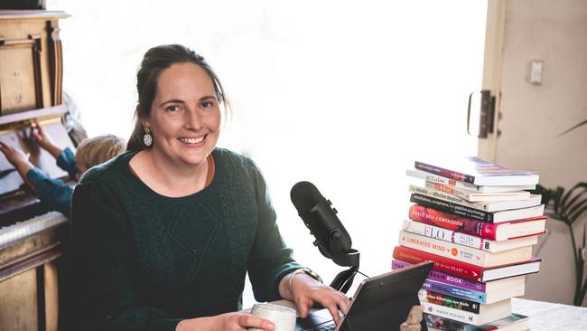Steph Schmidt is a busy, happy and loving mum who’s dedicated to helping others. Picture: Abel Photography