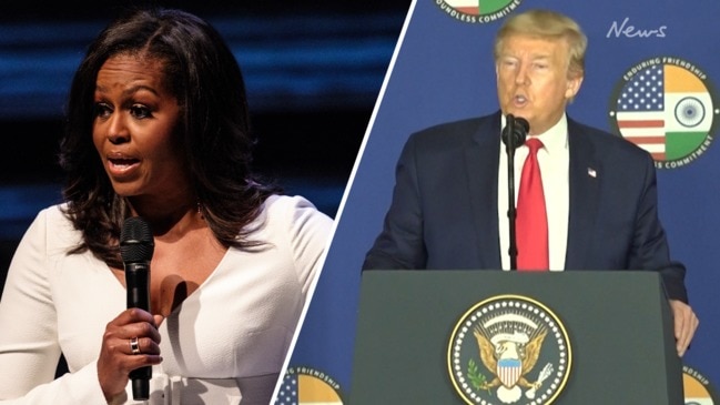 Trump takes a dig at Michelle Obama over Harvey Weinstein