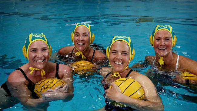 Bronwyn Smith (second left) has daughter Layla playing this weekend.