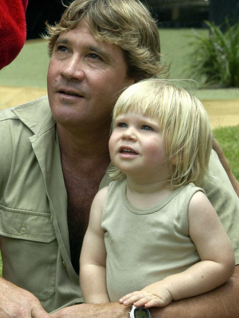 Robert celebrating his 2nd birthday at Australia Zoo. Picture: Lou O'Brien