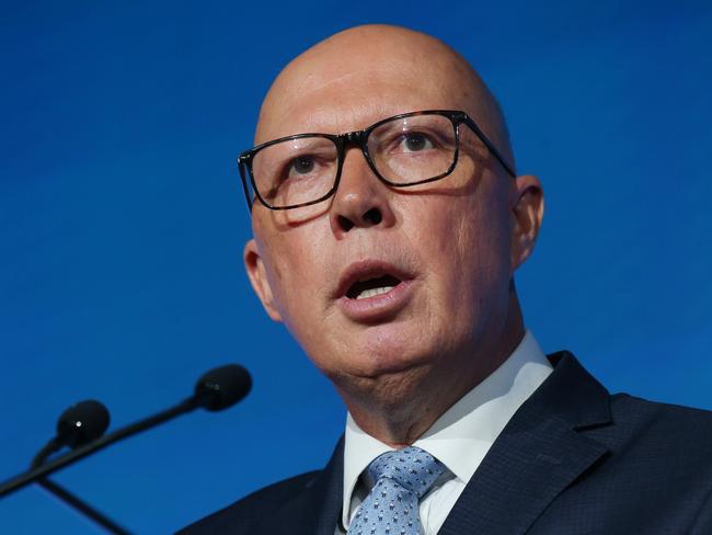 Peter Dutton must avoid the temptation to ‘play it safe’. Picture: Britta Campion