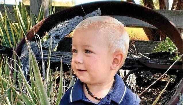 FULL OF LOVE: The Chinchilla community are in mourning after the tragic passing of Linkon Joel Ussher, cherished son of Yardleigh and Thomas Ussher. Picture: Contributed