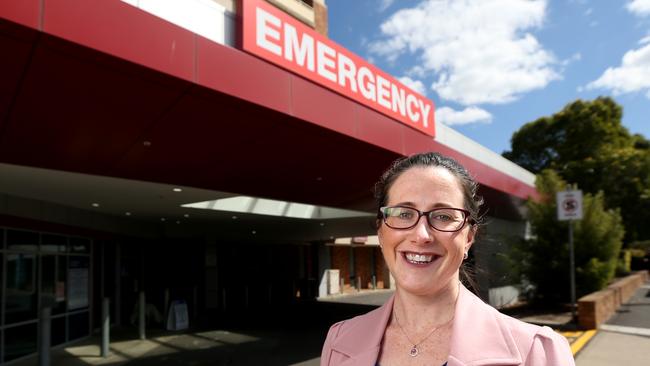 Belinda Hibble is the director of Barwon Health's emergency department. Picture: Mike Dugdale