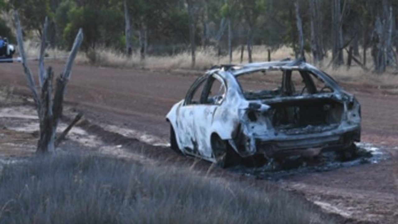 Man’s body found in burnt-out car