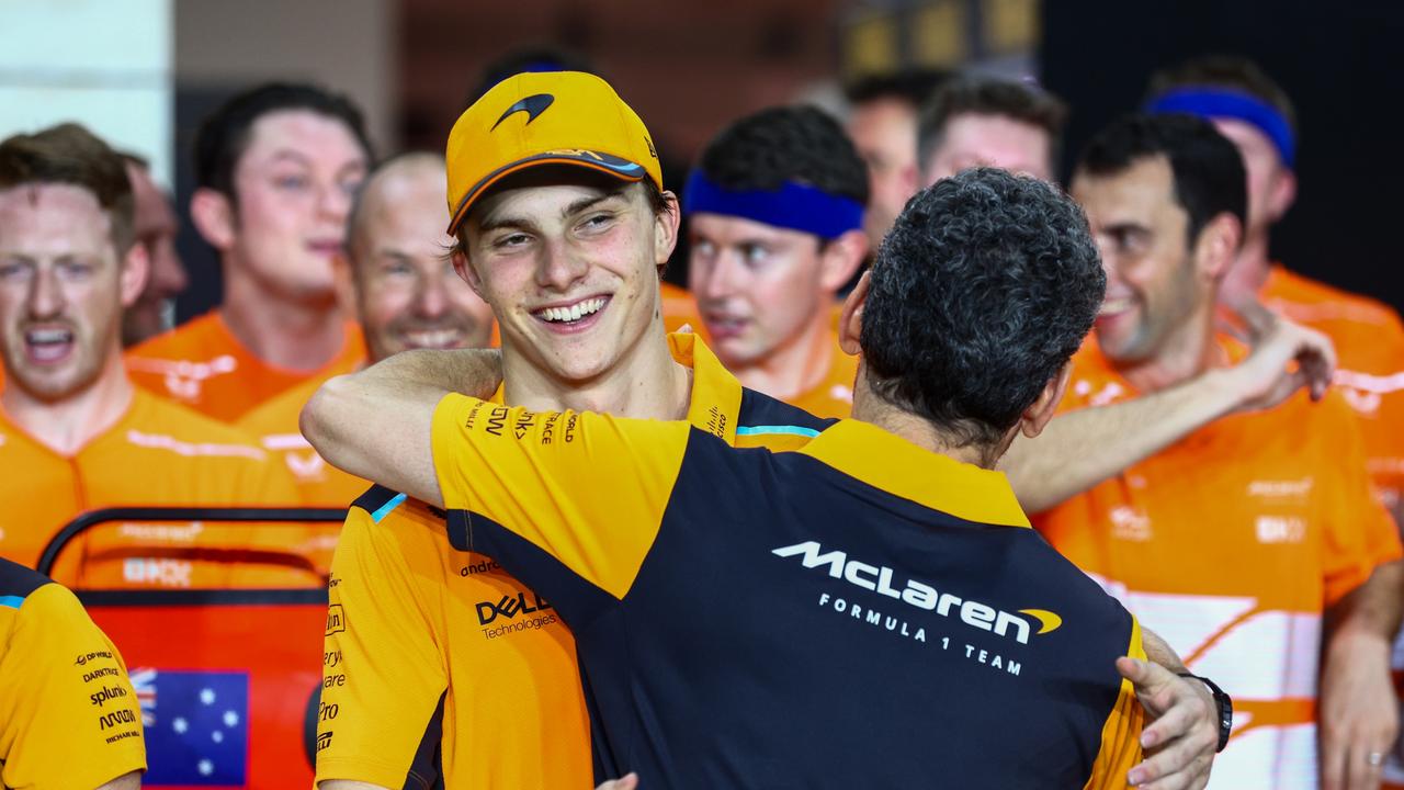 Oscar Piastri has extended his contract with McLaren through to the end of the 2026 season. Picture: Getty Images