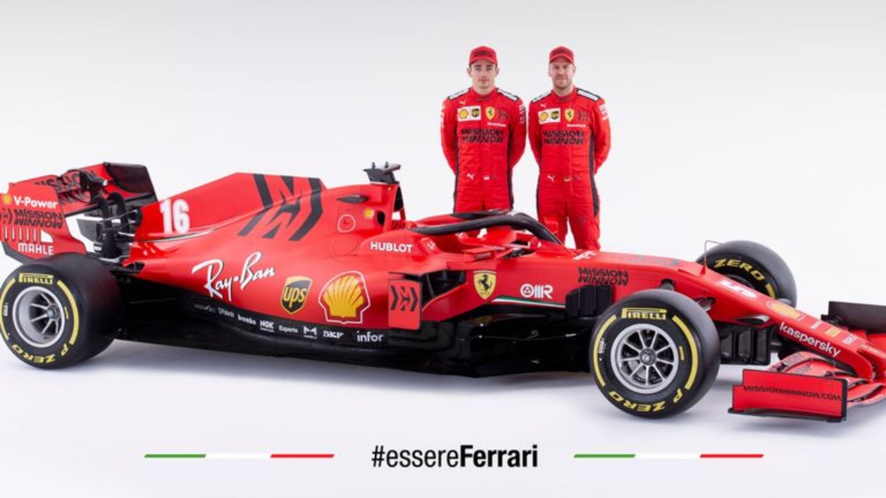  F1 2020 Ferrari unveils extreme new car in dramatic style Herald Sun